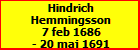 Hindrich Hemmingsson