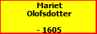 Mariet Olofsdotter
