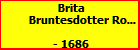 Brita Bruntesdotter Rosenius
