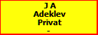 J A Adeklev
