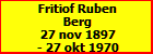Fritiof Ruben Berg