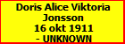 Doris Alice Viktoria Jonsson