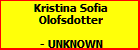 Kristina Sofia Olofsdotter
