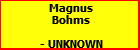 Magnus Bohms