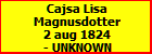 Cajsa Lisa Magnusdotter