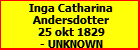 Inga Catharina Andersdotter