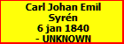 Carl Johan Emil Syrn