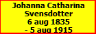 Johanna Catharina Svensdotter