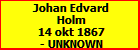 Johan Edvard Holm