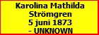 Karolina Mathilda Strmgren