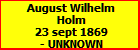 August Wilhelm Holm