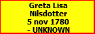 Greta Lisa Nilsdotter