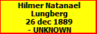 Hilmer Natanael Lungberg