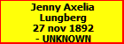 Jenny Axelia Lungberg