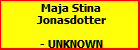 Maja Stina Jonasdotter