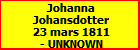 Johanna Johansdotter