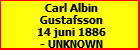 Carl Albin Gustafsson