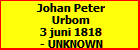 Johan Peter Urbom