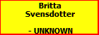 Britta Svensdotter