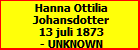 Hanna Ottilia Johansdotter