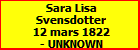 Sara Lisa Svensdotter