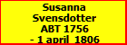 Susanna Svensdotter