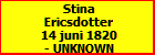 Stina Ericsdotter