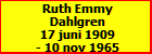 Ruth Emmy Dahlgren
