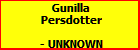 Gunilla Persdotter