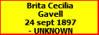 Brita Cecilia Gavell