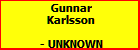 Gunnar Karlsson