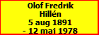 Olof Fredrik Hilln