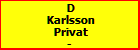 D Karlsson