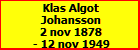 Klas Algot Johansson