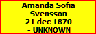 Amanda Sofia Svensson