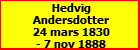 Hedvig Andersdotter