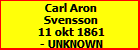 Carl Aron Svensson