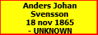 Anders Johan Svensson