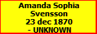 Amanda Sophia Svensson