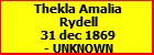 Thekla Amalia Rydell
