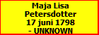 Maja Lisa Petersdotter