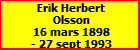 Erik Herbert Olsson