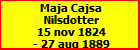 Maja Cajsa Nilsdotter