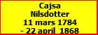 Cajsa Nilsdotter