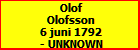 Olof Olofsson
