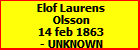 Elof Laurens Olsson