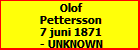 Olof Pettersson