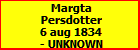 Margta Persdotter