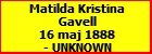 Matilda Kristina Gavell