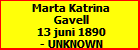 Marta Katrina Gavell